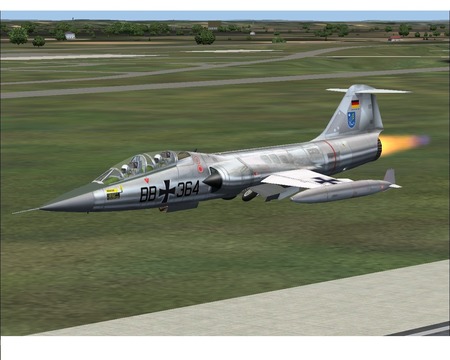 F-104F German Air Force, Code BB+364, in metal blenk.jpg