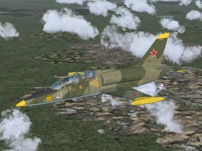 L39c, Russian Air Force, white 41, 2005.jpg