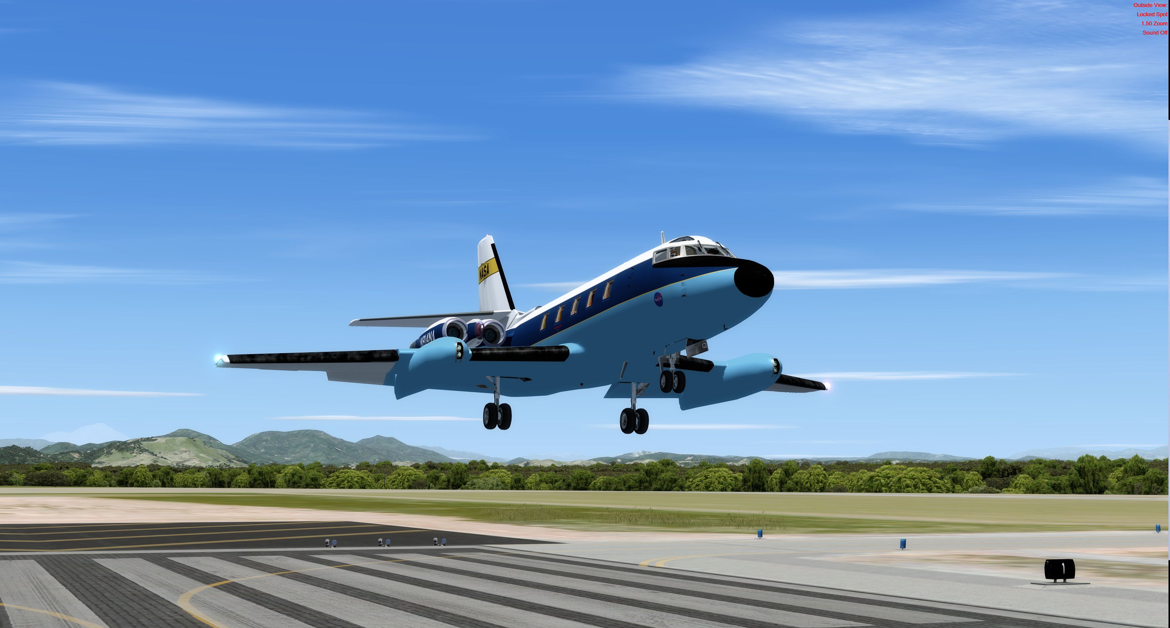 Lockheed L-1329 Jetstar II NASA Repaints.jpg