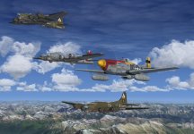 3 forts and a P51.jpg