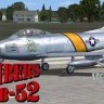 North American SECTIONF8 F-86 Movie Bombers B-52 Lucky Lady