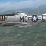 A2A North American P-51D 20th FG MC-L 'EK and Jay Bee'