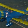 WACO YMF5 USAAF theme "Hip Hip Hurray"