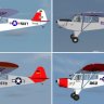 Piper L-18 Super Cub Warbird Skin Set 1.zip