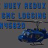 FSX/P3D Milviz Huey UH-1C Redux GMC Logging N4582D