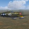 P-47D 57th FG/ 65th FS #43 "Jerry Jinx II"