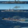 Repaints for  Stuart277 Leander class cruisers HMNZS Achilles and Leander