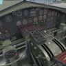 B-17 weathered and worn cockpit for A2A B-17 with Accusim