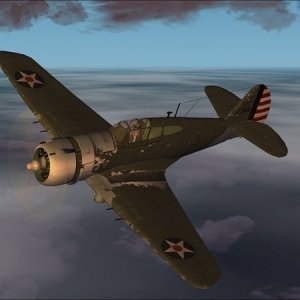 CURTISS P36 C 23rd Composite Group (Payakan - Sopwith C)