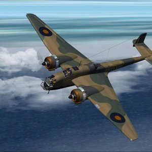 Handley Page HP 52 Hampden B Mk1 83 Sqn (Ted Cook Sopwith Chameleon)