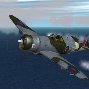 Republic P 47D Thunderbolt RB3 Ace o Spades