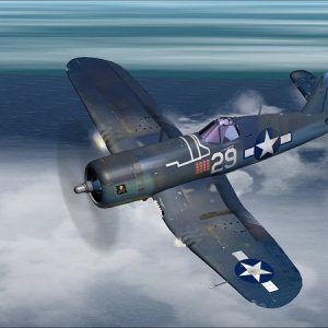 Vought F4U 1A Corsair Ike
