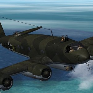 Focke Wulf Fw200 C-6 "Condor" w FuG 203 Kehl and HS 293 missile (Chris Lampard-Shessi)