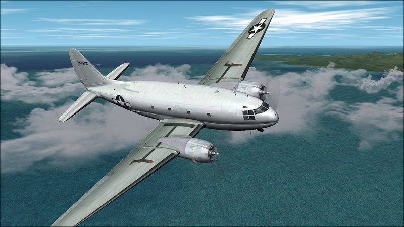 Curtiss C 46A Commando USAAF (Libarrdo Guzman - Dvslats)