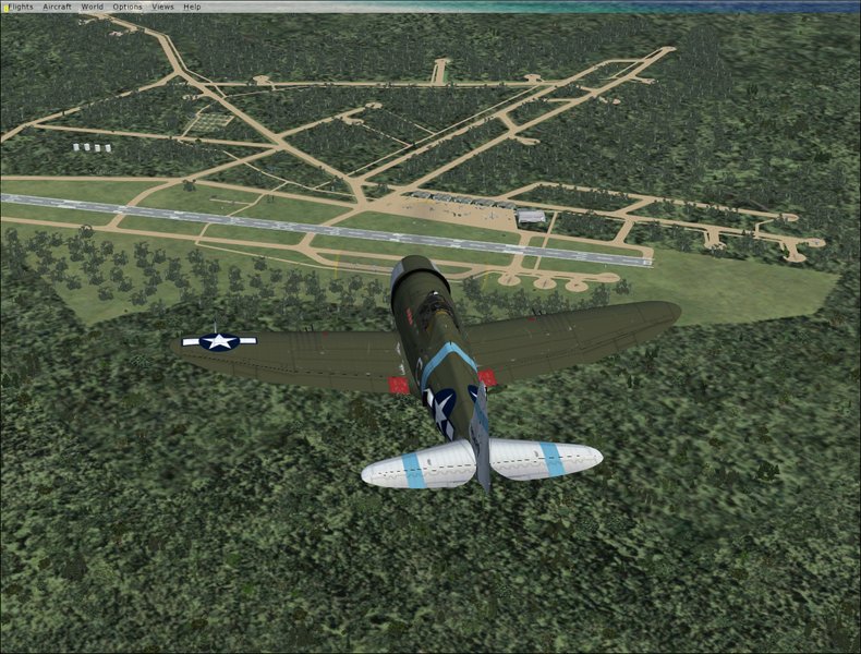 P-47 crosswind Misamari AB, India