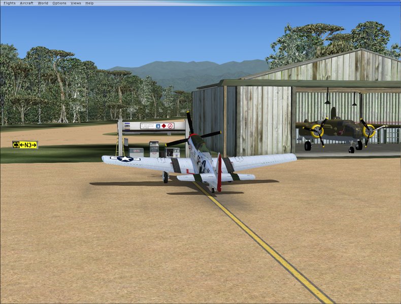 P-51 refueling.